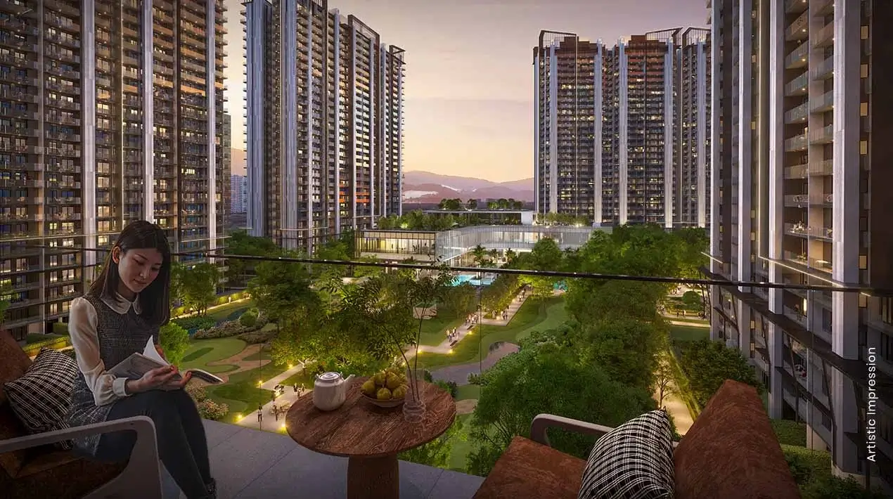 M3M golf hills floor plan